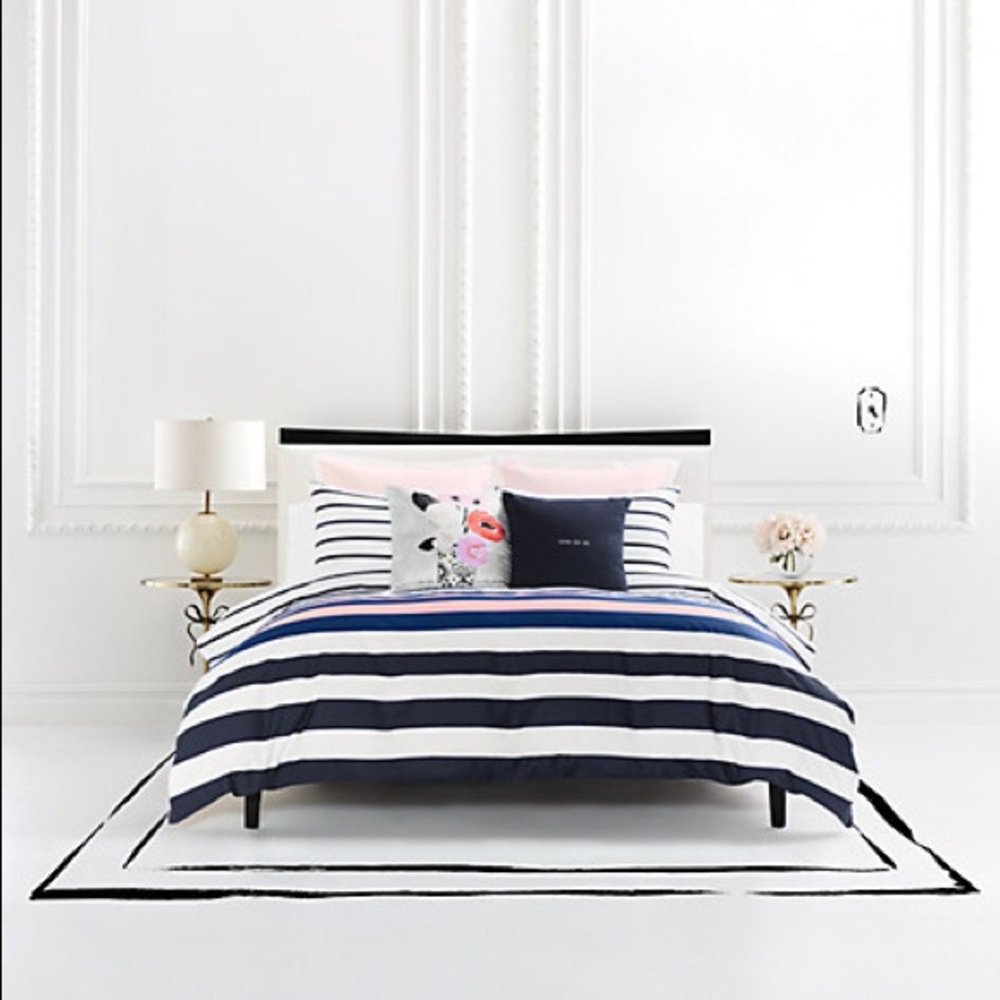 Chesapeake stripe Kate spade comforter